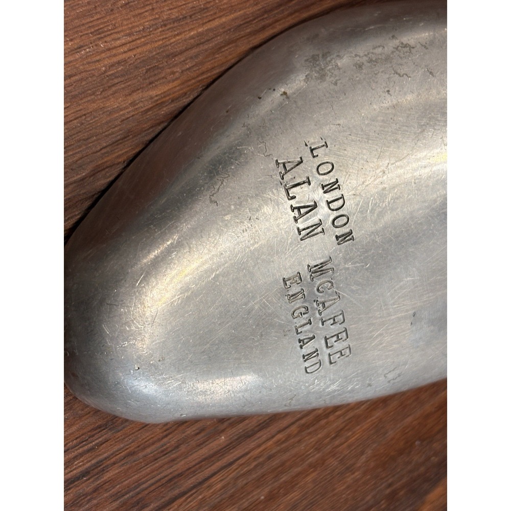 Vintage London Alan McAfee Aluminum Shoe Trees Inserts Made In England 7 X 8 M - Picture 7 of 16